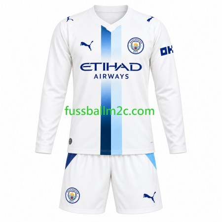 Fußballtrikots Manchester City Kinder Ausweich Trikotsatz 2026-2027 Langarm Fußballtrikots Manchester City Kinder Ausweich Trikotsatz 2026-2027 Langarm